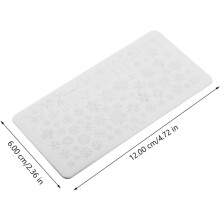 Kit de 3 plaques de stamping pour nail art, style french manucure.