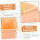 4pcs Trash Can Covered Garbage Can Decorative Tiny Waste Bucket Pen Holder 5