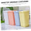4pcs Trash Can Covered Garbage Can Decorative Tiny Waste Bucket Pen Holder 7