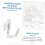 40 Pcs Hook up Wall Hanging Hooks Peg Case Peg Boards for Walls Grid Wall Hook Storage Clothes 4