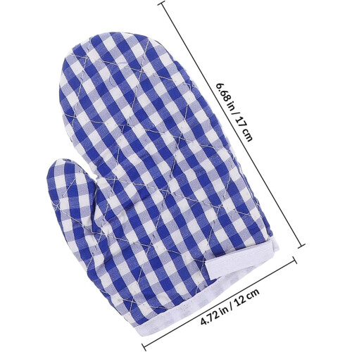 4er-Pack Backhandschuhe, Küchenhandschuhe, hitzebeständig, weiches Polyester, robust und verschleißfest 1