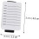 Lot de 4 plateaux portables en acrylique pour extensions de cils, à utiliser en studio. 2