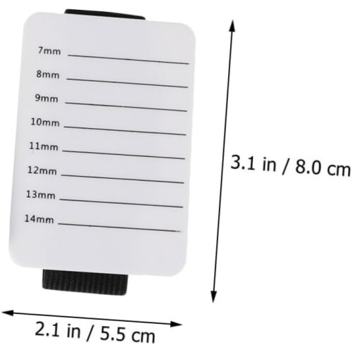 Lot de 4 plateaux portables en acrylique pour extensions de cils, à utiliser en studio. 1