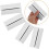 4pcs Partition Stand Screen Feet Support Bracket Base for 4mm Thick Divider Panels 8