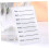 Lot de 4 plateaux portables en acrylique pour extensions de cils, à utiliser en studio. 3