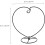 4pcs Iron Hanging Stand for Bottle Hanger Micro Landscape Bottle Display Stand Simple Design 2