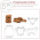 12 stk. aromaterapipinner simulerte blomsterformede aromapinner av tre, PE-materiale 3