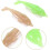 4pcs Dolphin-shaped Fingernail Cleaning Brushes Portable Soft Nail Dust Removal Tool 1