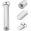 4pcs Toilet Brush Pole Attachment Replacement Tip for Scrub Brush Handle 7