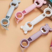 4-teiliges multifunktionales Korkenzieher-Set: Bieröffner, Glasöffner, Edelstahl, PP-Material, leichtes Design, einfaches Öffnen von Gläsern