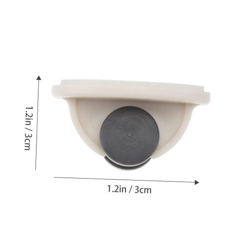 40pcs Practical Self-Adhesive Wheel for Storage Box Sticky Caster Wheels 2