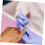 Kit di 4 penne per manicure a doppia punta in metallo con punta per puntini e strass. 6