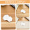 400pcs Hexagon Paper Quilting Templates 26mm DIY Sewing Patchwork Stencils 8