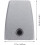 4 stuks zilverkleurige legering bureauklemmen/schermclips/glashouderbeugels/bureausteunen 8