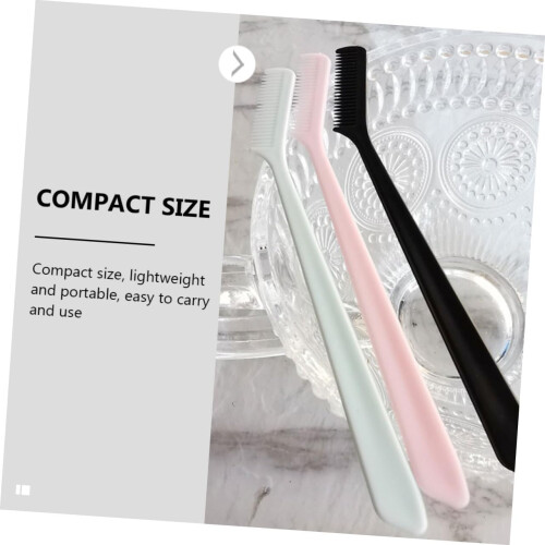 30pcs Household Eyebrow Brush Portable Eyelash Comb Small Makeup Tools 1