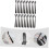 30pcs Household Eyebrow Brush Portable Eyelash Comb Small Makeup Tools 4