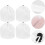 4pcs Washing Machine Laundry Bags Mesh Drawstring Closure Polyester Protects Clothes Travel Packing Organizer 5
