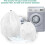 4pcs Washing Machine Laundry Bags Mesh Drawstring Closure Polyester Protects Clothes Travel Packing Organizer 7