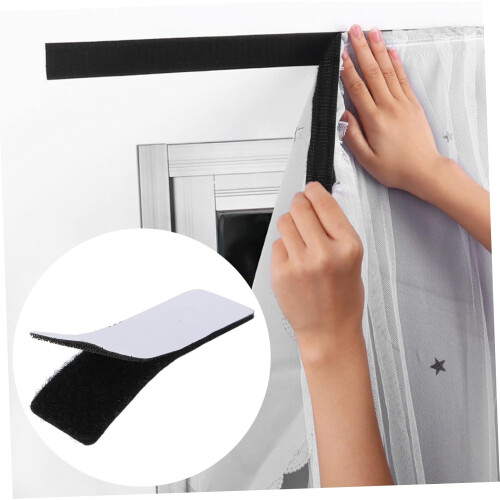 40pcs Double Side Tape Self Adhesive Hook and Loop Strips for Wall Plastics 2