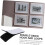 40pcs Double Side Tape Self Adhesive Hook and Loop Strips for Wall Plastics 5