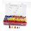 250pcs Electrical Wire Connectors Screw Terminals Spring Insert Nuts Caps Wire Connectors Nuts Cap Set 4