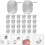 30pcs Silver Matte round Ear Pins DIY Jewelry Accessories Earring Making Base Posts 4