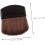 3pcs Mini Half-round Flat Powder Blush Brushes, Small Portable Makeup Brush Set 2