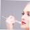 4er-Pack doppelseitiger Silikon-Lippenpinsel, Lippenstiftapplikator, Lidschattenpinsel 6