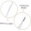 4er-Pack doppelseitiger Silikon-Lippenpinsel, Lippenstiftapplikator, Lidschattenpinsel 8