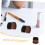 3pcs Mini Half-round Flat Powder Blush Brushes, Small Portable Makeup Brush Set 8