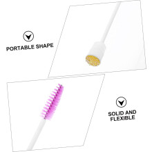 Kit de 30 pinceaux à mascara portables, style diamant, pour cils et sourcils (couleurs aléatoires).