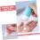 Travel Bottles Silicone Conditioner Bottle 4Pcs 90Ml Refillable Squeeze Leakproof 6