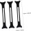 3pcs Flexible Mask Extension Buckle Mask Extender Strap Hook for Comfort 2