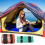 4pcs Hook and Loop Fastening Strap Portable Nylon Sticky Straps 7