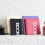 4 Stück dekorative Buchstützen aus Metall in Buchstabenform 6