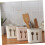 4 Pcs Draining Chopsticks Cage Chopstick Holder Organizer Dinnerware Organizer Spoon and Fork Holder 3