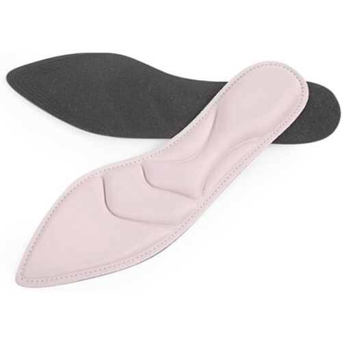 2pcs Sponge Insoles for Exercise Absorption Pad Massage Support Breathable Insert Pad 2