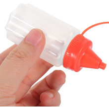 4-teiliges Set Mini-Quetschflaschen für Würzmittel, Salatdressing-Spenderflaschen mit Schraubverschluss