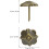 30pcs Antique Push Pins Four Leaf Clover Decorative Upholstery Tacks 2