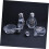 4pcs Glass Holy Water Bottle Catholic Refillable Empty Baptism Decorations 3