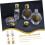 4pcs Glass Holy Water Bottle Catholic Refillable Empty Baptism Decorations 4