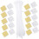 3pcs Self Adhesive Cable Tie Holders Wire Tie Base Holders Multi-purpose Adhesive Mounts 4
