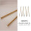 4pcs Bamboo Litter Picker Garbage Grabber 45cm Long Garbage Clamp com Parafuso Design Multi-função Pickup Tool 3