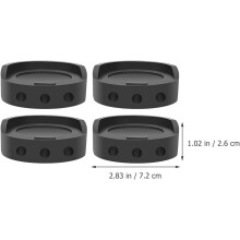 4 stuks anti-vibratie pads van TPU voor wasmachines, meubelstabilisatoren en liften