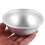 4pcs Hemisphere Cake Making Mold Kitchen Cake Mold 8.5inch Aluminium Alloy Strong Stable Structure 4