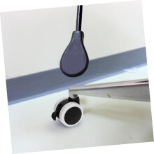 4 stuks 1,5 inch zware, stille zwenkwielen met rem, 8x15 mm meubelwielen met schroefdraad