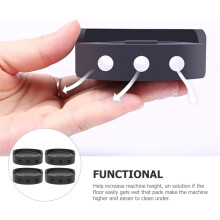 4 stuks anti-vibratie pads van TPU voor wasmachines, meubelstabilisatoren en liften