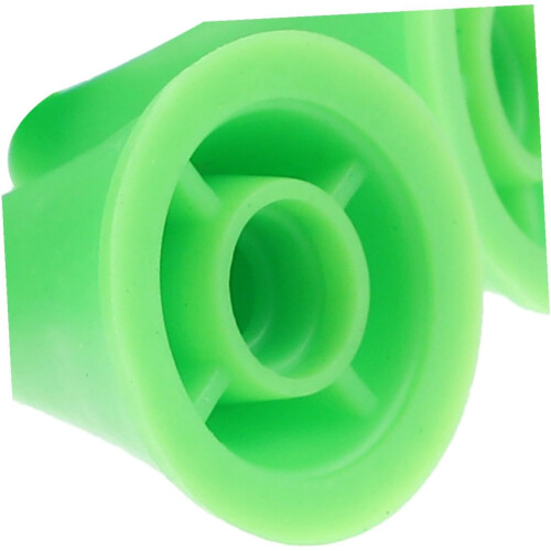 Knitting Needle Point Protectors Green 30pcs Rubber Stoppers Prevent Needle Tips 2