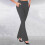 Women's Pants Stretchy Work Pants With Pockets-Dark Grey XXL 2