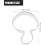 Mushroom Cookie Cutter Set Easy to Use and Safe Without Scratching Hands 4pcs 2